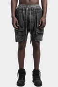 69 by Isaac Sellam | SS24 - Cold dyed linen knit shorts