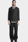 Marc Point | SS25 - Double breasted linen blend blazer