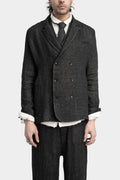 Marc Point | SS25 - Double breasted linen blend blazer