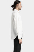 Classic collar linen shirt, White