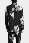 Floral printed linen shirt