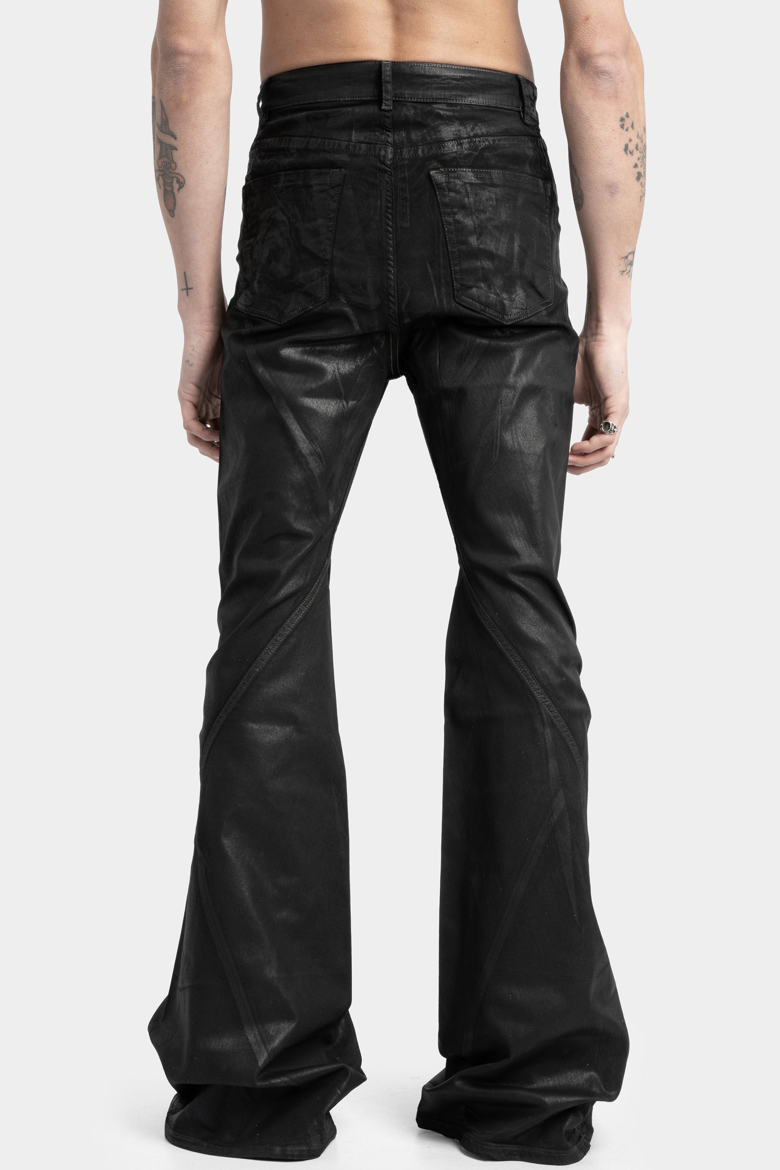 Rick Owens DRKSHDW | SS25 Hollywood - Bias bootcut jeans