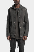 Patch pocket worker jacket, Plomb