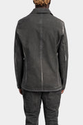 Patch pocket worker jacket, Plomb