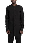 69 by Isaac Sellam | SS26 - Structured cotton mandarin collar shirt DANDY