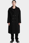 Andrea Ya'Aqov | AW25 - Oversized double breasted wool coat, 25MTEM16