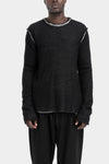 Andrea Ya'aqov | Crewneck knit sweater, 25MFOB71