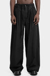 Andrea Ya'aqov | SS25 - Wide pleated poplin pants
