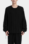 Andrea Ya'aqov | AW25 - Knitted wool pullover, 25MMAG01