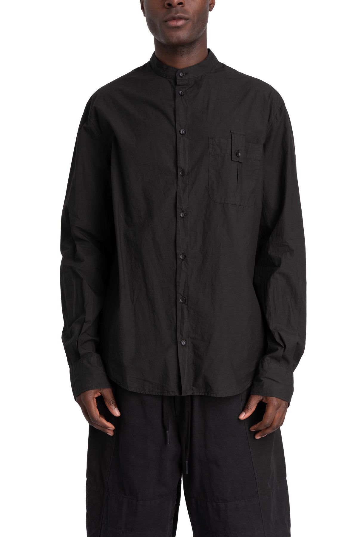 Andrea Ya'aqov | SS26 - Mock neck shirt, 26MWAG23