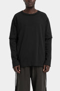 Andrea Ya'aqov | AW25 - Layered sleeve long sleeve tee, 25MGUW56
