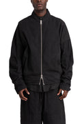 Andrea Ya'aqov | SS26 - Cotton sweat bomber, Black 26MPAK04
