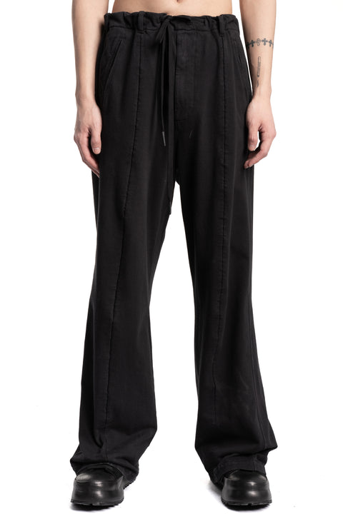 Andrea Ya'aqov | SS26 - Wide cotton jersey pants, 26MGOW11