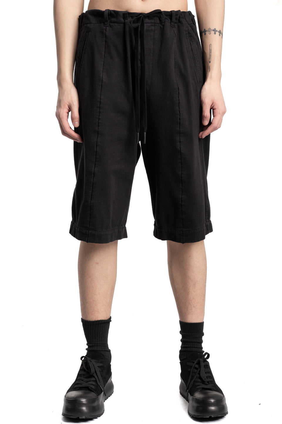 Cotton jersey shorts