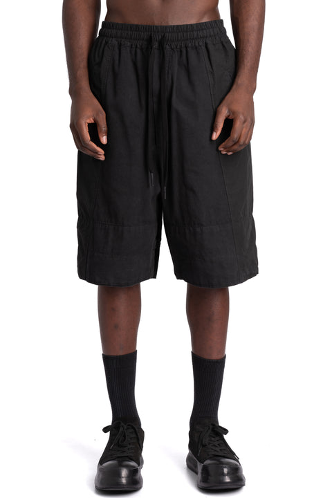 Andrea Yaaqov | SS26 - Wide cotton shorts, 26MPAK02