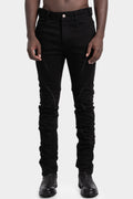 D-Hygen | AW25 - Twisted overlock denim pants, ST107-0225A