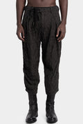 D.Hygen | AW25 Deformed herringbone jacquard cropped pants ST107-1125A