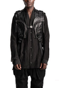 D.Hygen | SS26 - Horse Leather Jacket with Vest, ST105-0426S