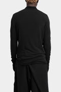 Cashmere blend high neck sweater