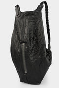 Large leather backpack