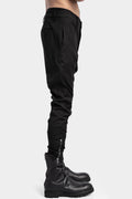 La Haine Inside Us | AW24 - Cotton twill skinny trousers, Black