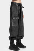 La Haine Inside Us | AW24 - Cotton twill over-dyed cargo pants