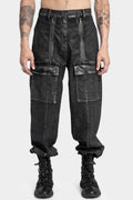 La Haine Inside Us | AW24 - Cotton twill over-dyed cargo pants