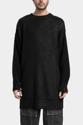 La Haine Inside Us | AW24 - Rib knitted front coated sweater