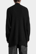 La Haine Inside Us | AW24 - Rib knitted front coated sweater