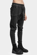 La Haine Inside Us | AW24 - Rib inserts cold dyed sweatpants