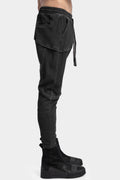 La Haine Inside Us | AW24 - Rib inserts cold dyed sweatpants