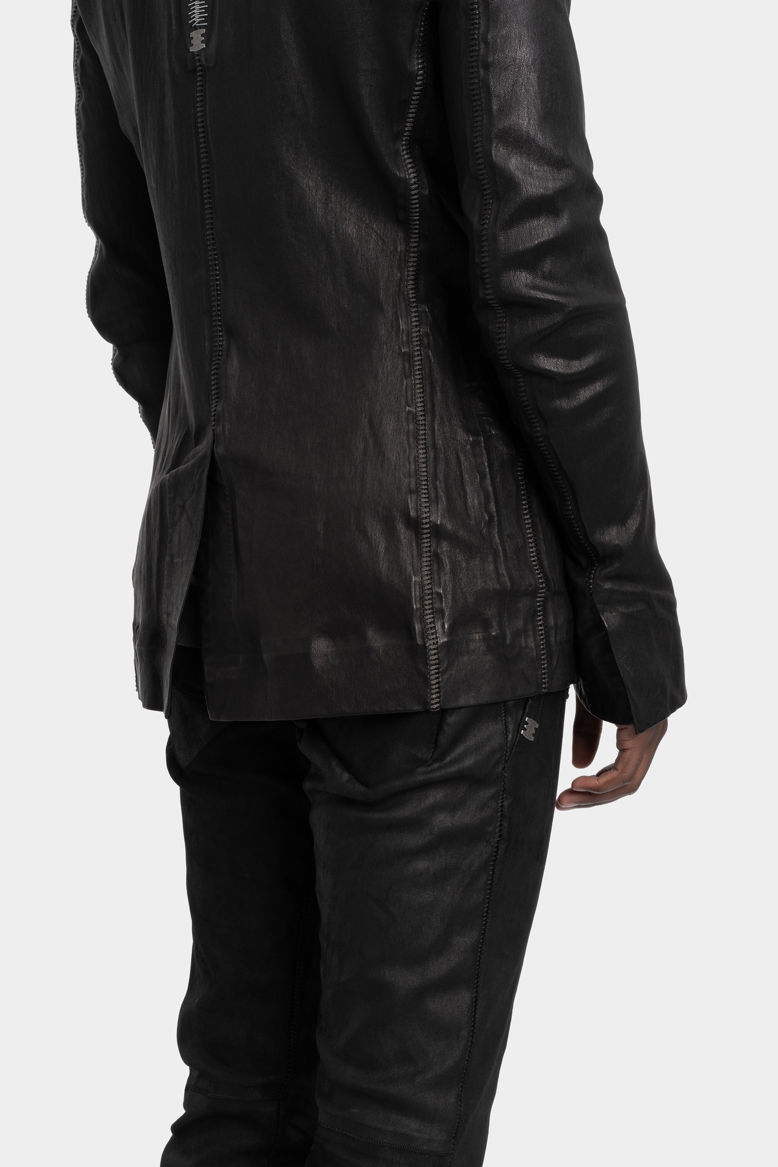 isaac sellam レザージャケット24fw aw Isaac Sellam | AW24/25 - Single button leather blazer, PIONNIER
