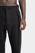 Pleated suit pants