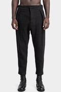 Pleated suit pants