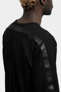 69 by Isaac Sellam | SS25 - Stapled cotton t-shirt, Black