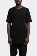 Staple spine detail t-shirt, Black