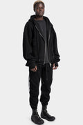 Andrea Yaaqov | AW24 - Oversized zip up wool hoodie