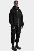 Andrea Yaaqov | AW24 - Oversized zip up wool hoodie