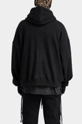 Andrea Yaaqov | AW24 - Oversized zip up wool hoodie