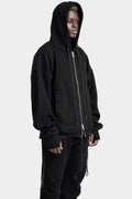 Andrea Yaaqov | AW24 - Oversized zip up wool hoodie