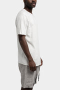 Staple spine detail t-shirt, White