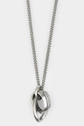 Pendant in pendant silver chain necklace