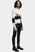 MD75 | SS24 - Tie-dyed cotton knit sweater