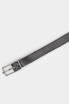 0-Hide | Silver buckle leather belt dock F25blt3