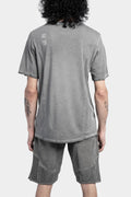 Revolver Atelier | Cotton T-Shirt, Cold Dyed Grey
