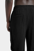 Pinstripe trousers