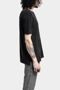 Revolver Atelier | Collar T-Shirt, Cold Dye Black