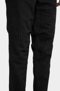 Pinstripe linen mix trousers