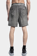 Relaxed Shorts, Cold Dye Grey