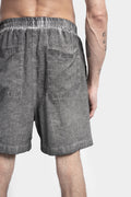 Relaxed Shorts, Cold Dye Grey
